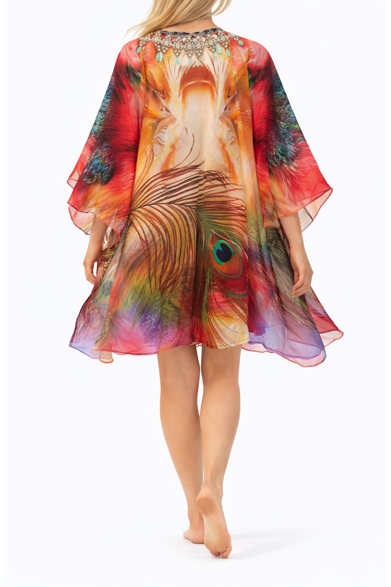 Flowy Duster, Alternate, color, RUST