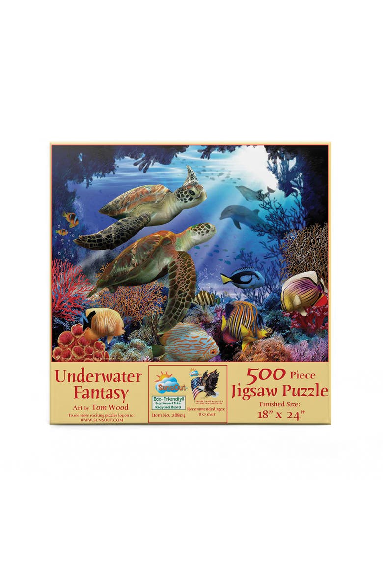 Underwater Fantasy 500 piece Jigsaw Puzzle for Adults, Alternate, color, Multicolor
