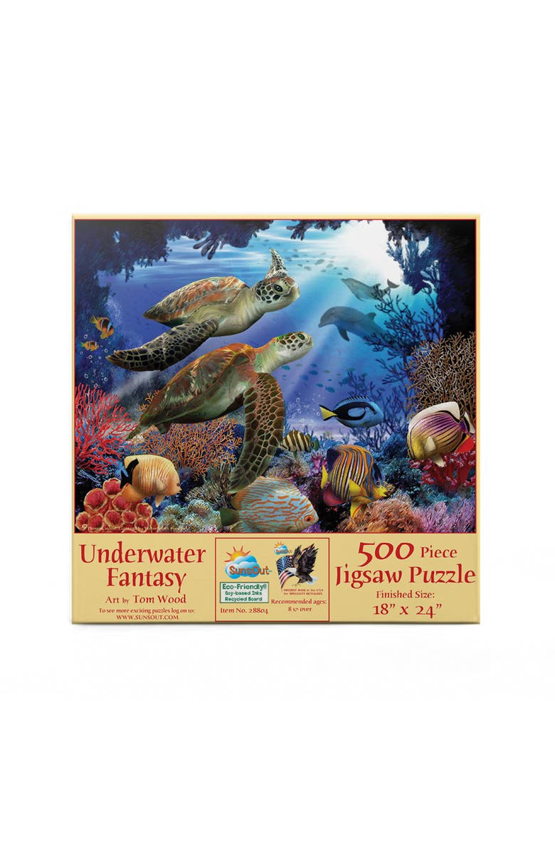 Sunsout Underwater Fantasy 500 piece Jigsaw Puzzle for Adults, Alternate, color, Multicolor