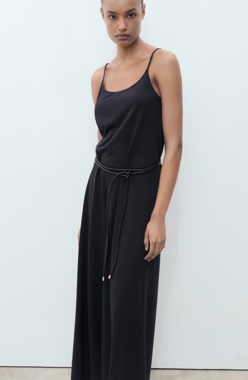 Mango Sleeveless Wide Leg Jumpsuit