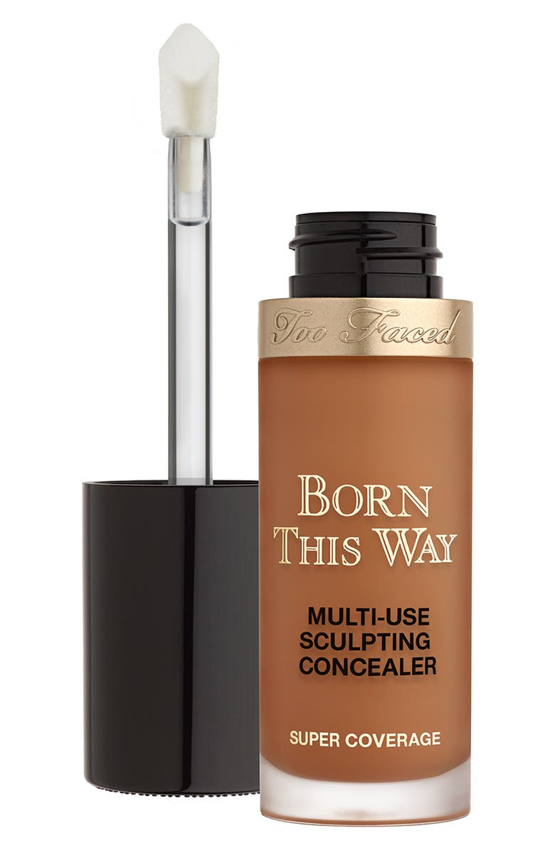 Too Faced Born This Way Super Coverage Concealer, Alternate, color, Chai