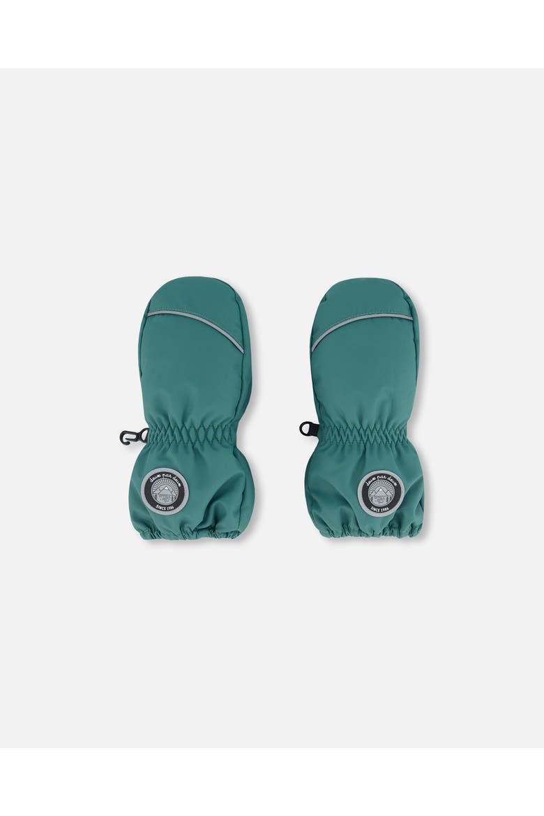 Kids Unisex Solid Mittens Sage Green, Main, color, Sagebrush Green