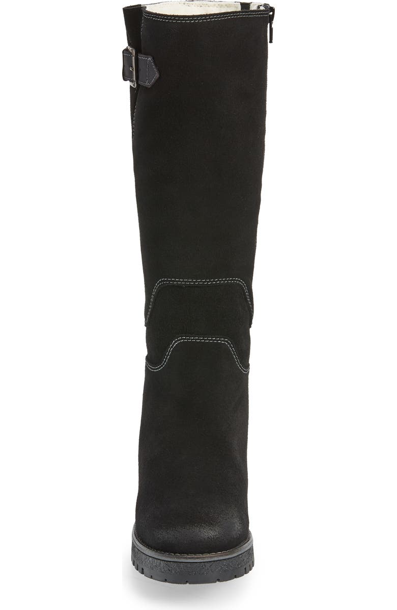 Bos. & Co. Martial Wool Lined Waterproof Suede Tall Boot, Alternate, color,