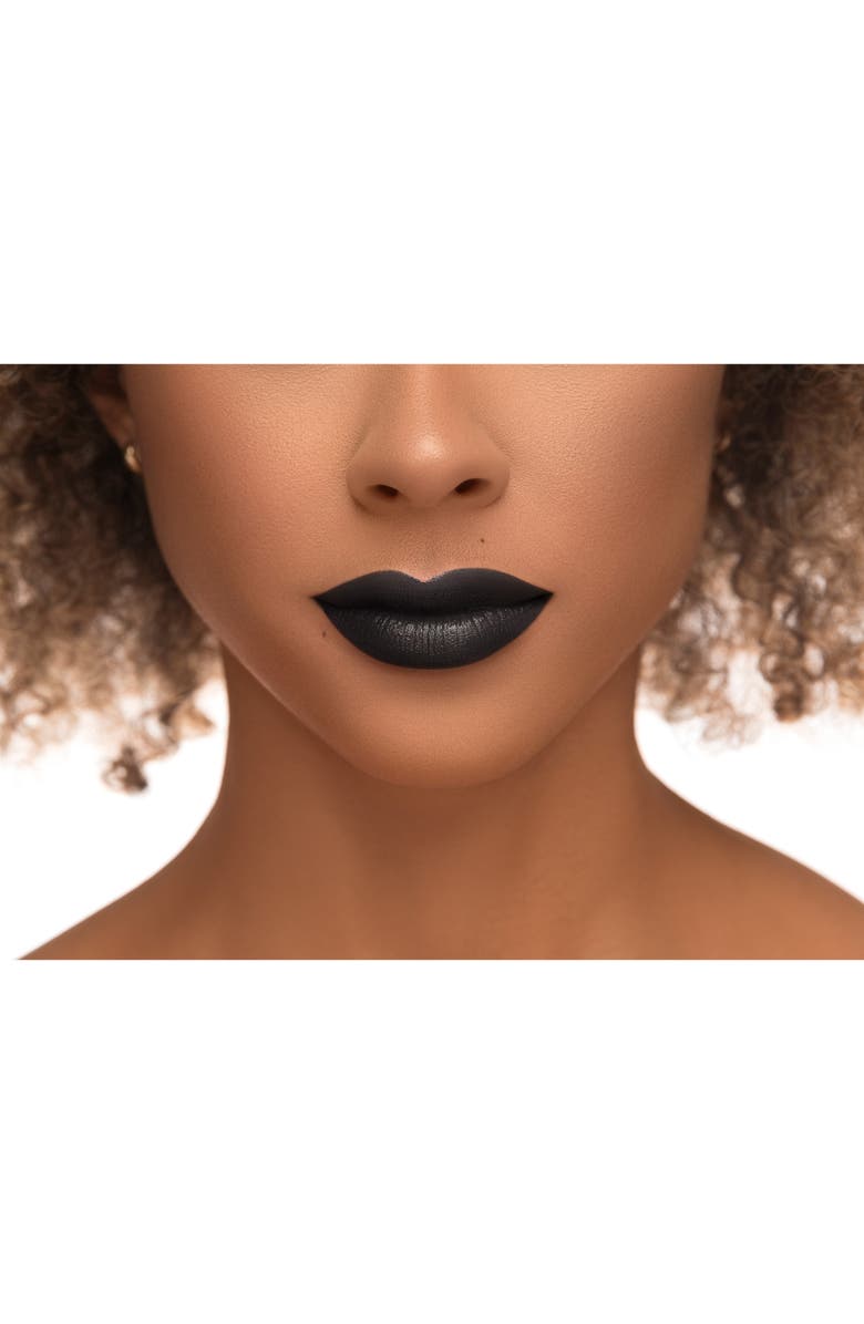 UOMA Beauty Make it Black Badass Icon Lipstick, Alternate, color, 
