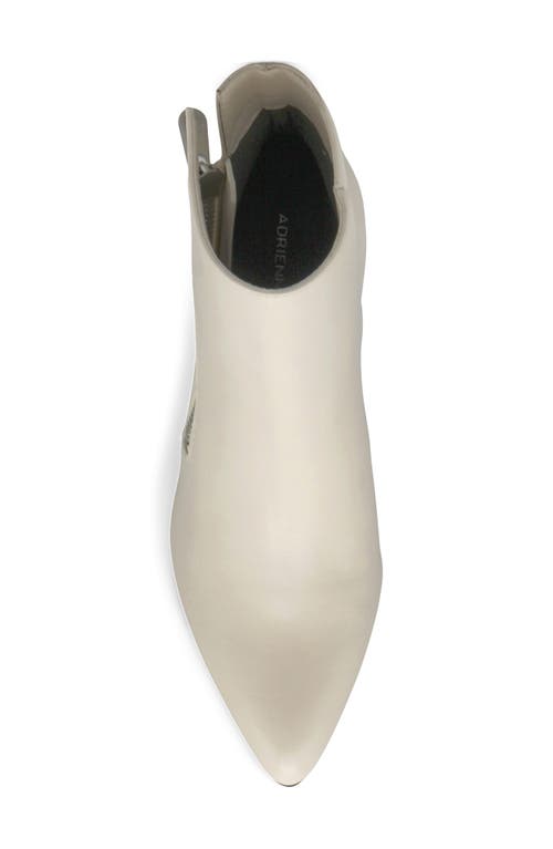 Adrienne Vittadini Sondy Pointed Toe Bootie In Gray