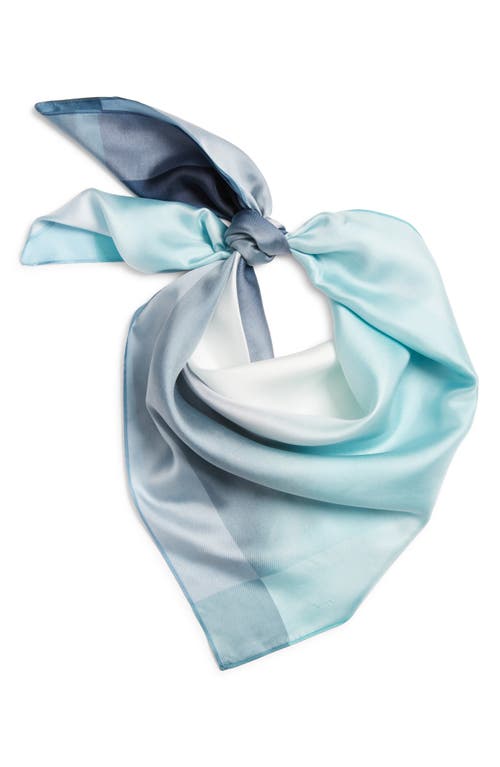 NORDSTROM NORDSTROM GRADIENT PRINT SILK SQUARE SCARF 