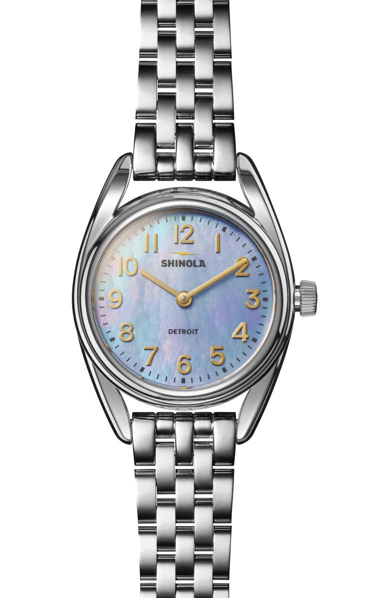 Shinola Derby Bracelet Watch, 30.5mm, Main, color, 