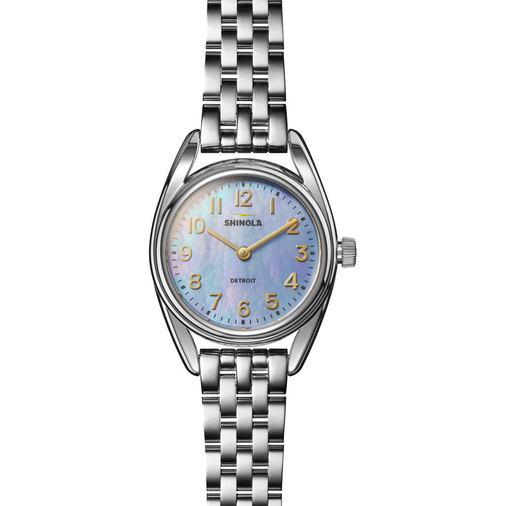 Shinola Derby Bracelet Watch, 30.5mm in Pearl Blue  product