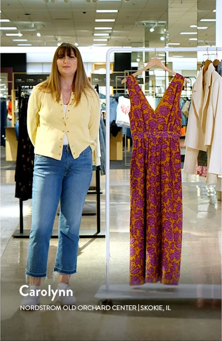 Rayven Print Sleeveless Maxi Dress, sales video thumbnail