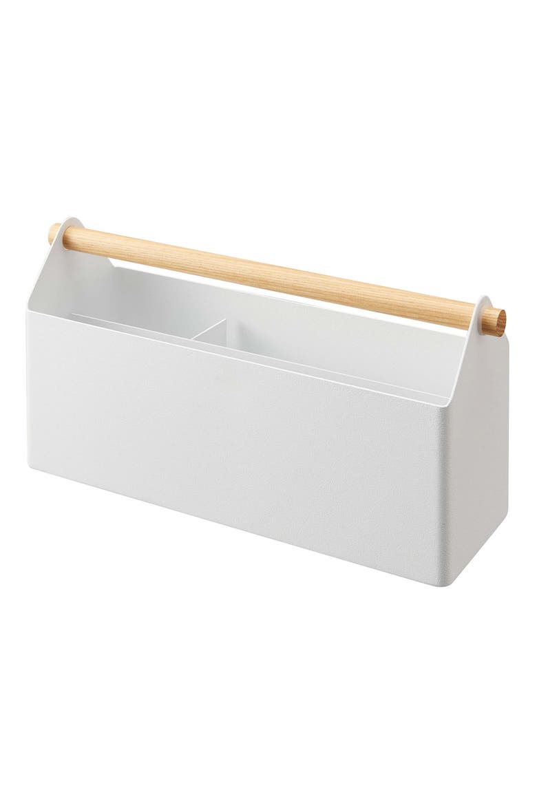 Tosca Desk Organizer, Main, color, WHITE
