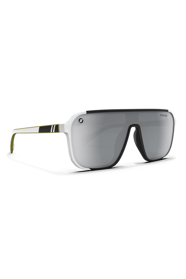 Meister X2 99mm Polarized Flat Top Sunglasses, Alternate, color, PRIME 21 - COLOR BLOCK