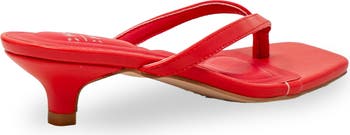 Raya Kitten Heel Sandal