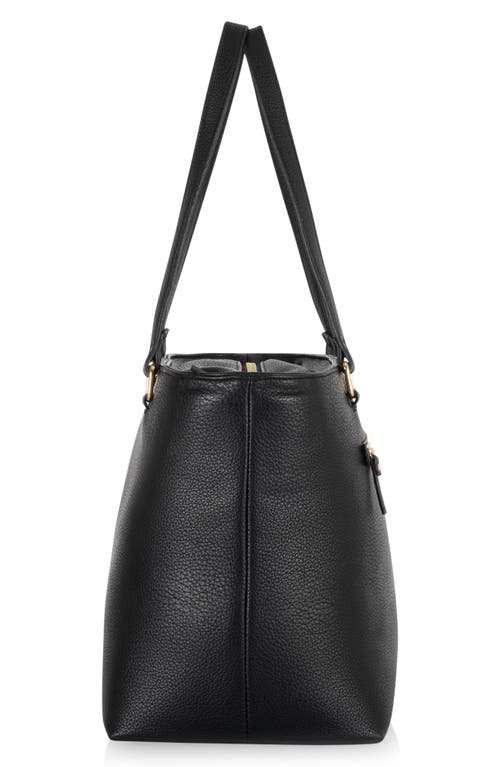 Picnic Time Uptown Cooler Tote In Black