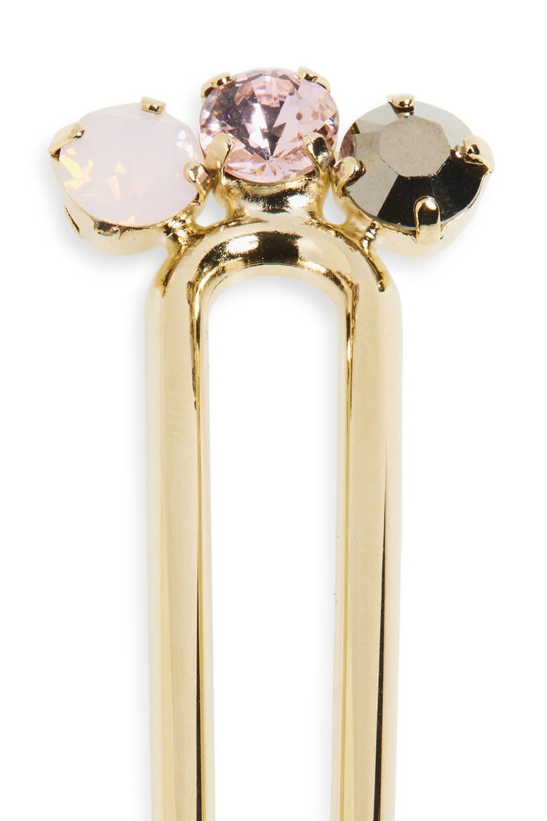 Lucia Chignon Pin, Alternate, color, PINK/ MULTI