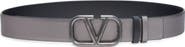 Valentino Garavani VLOGO Reversible Leather Belt