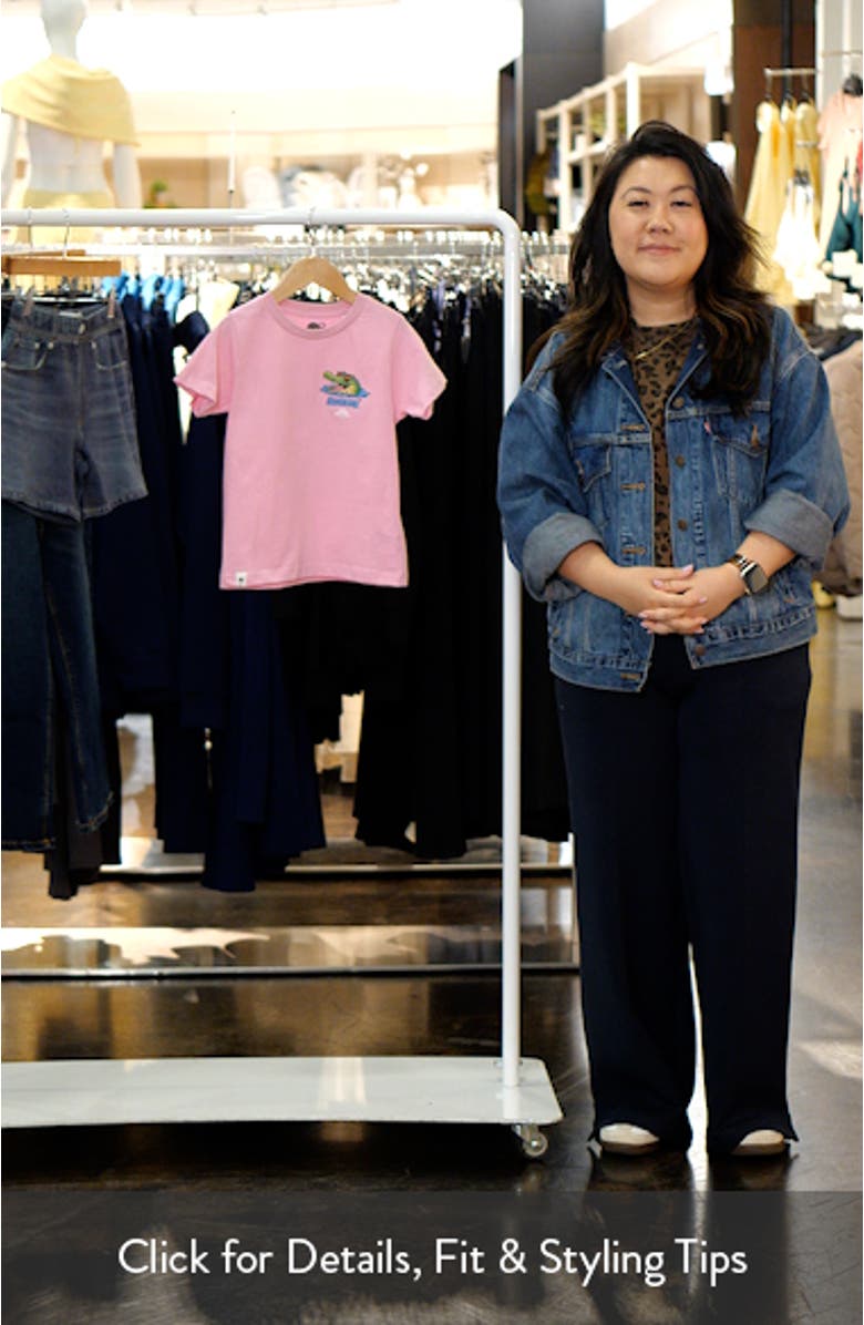 Kids' Mulga Crocs Cotton Graphic T-Shirt, sales video thumbnail