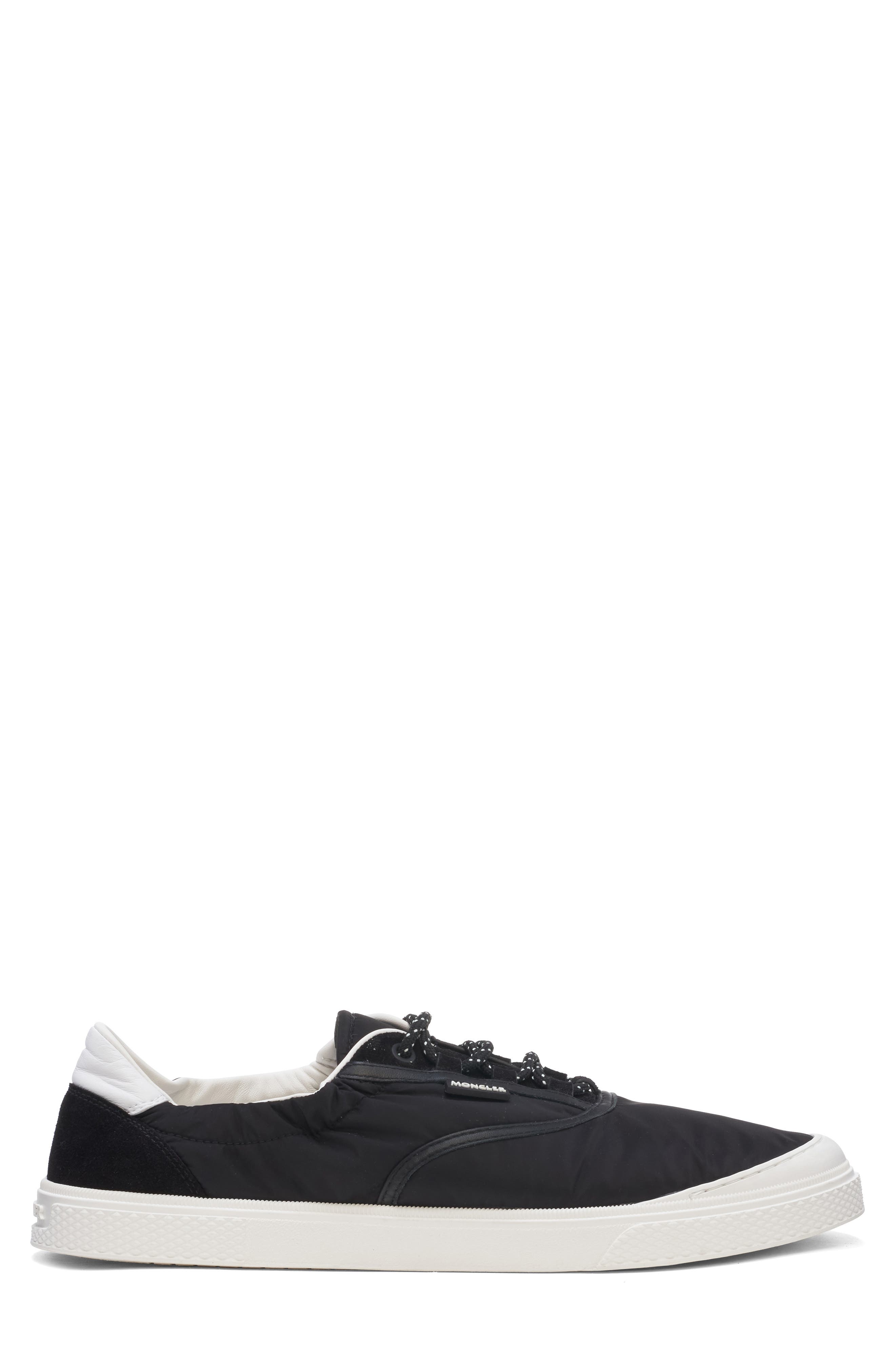 Moncler Vera Leisure Low Top Sneaker, Alternate, color, Black