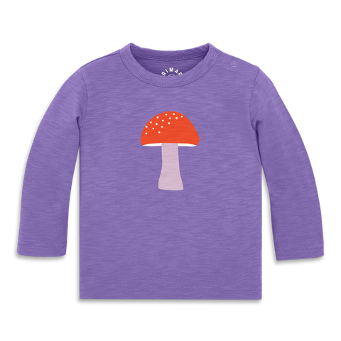 Baby Long Sleeve Mushroom Tee
