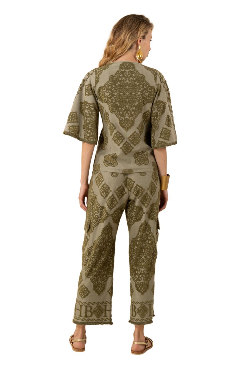 Hale Bob Jayda Jacquard Pant, Alternate, color, 