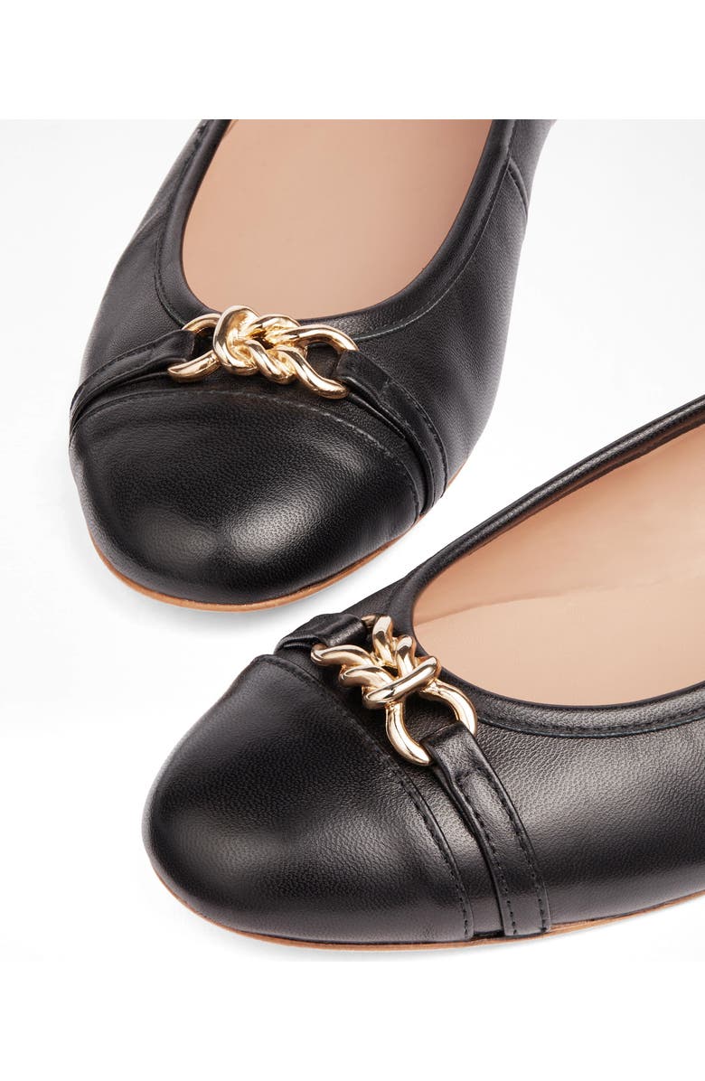 LK Bennett Brielle Cap Toe Flat, Alternate, color,