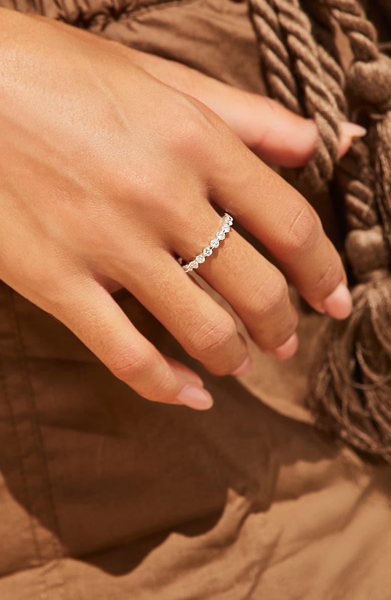 Kimai Castle Lab Created Diamond Ring, Alternate, color, 