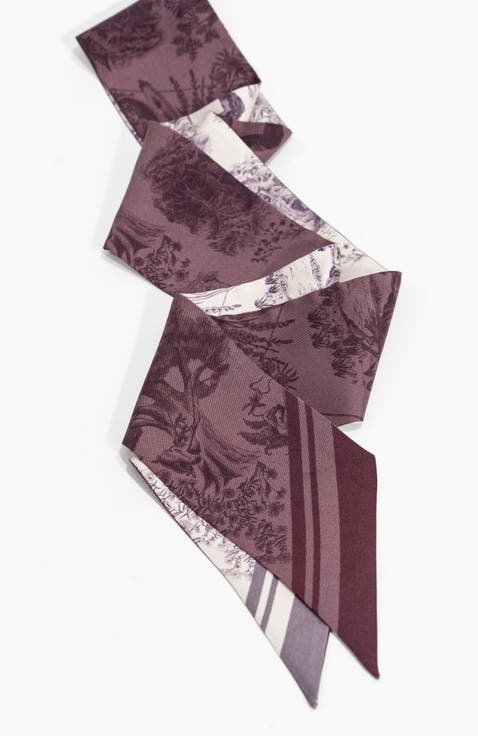 The Heroines Silk Twilly Scarf