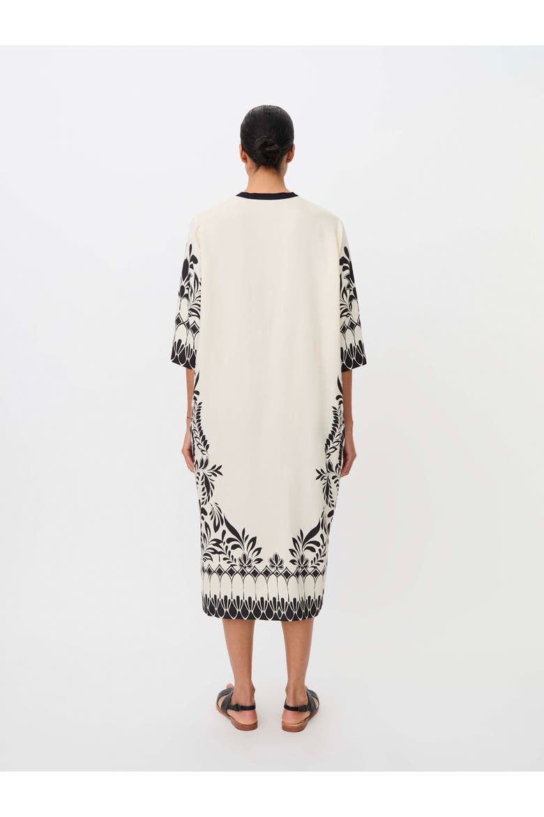 Manovalitha Fluid Drape Tunic Dress, Alternate, color, Black