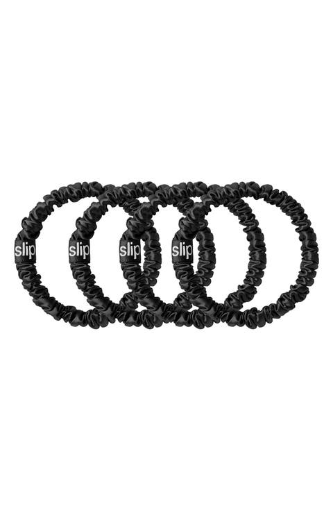 4-Pack Skinny Silk Scrunchies