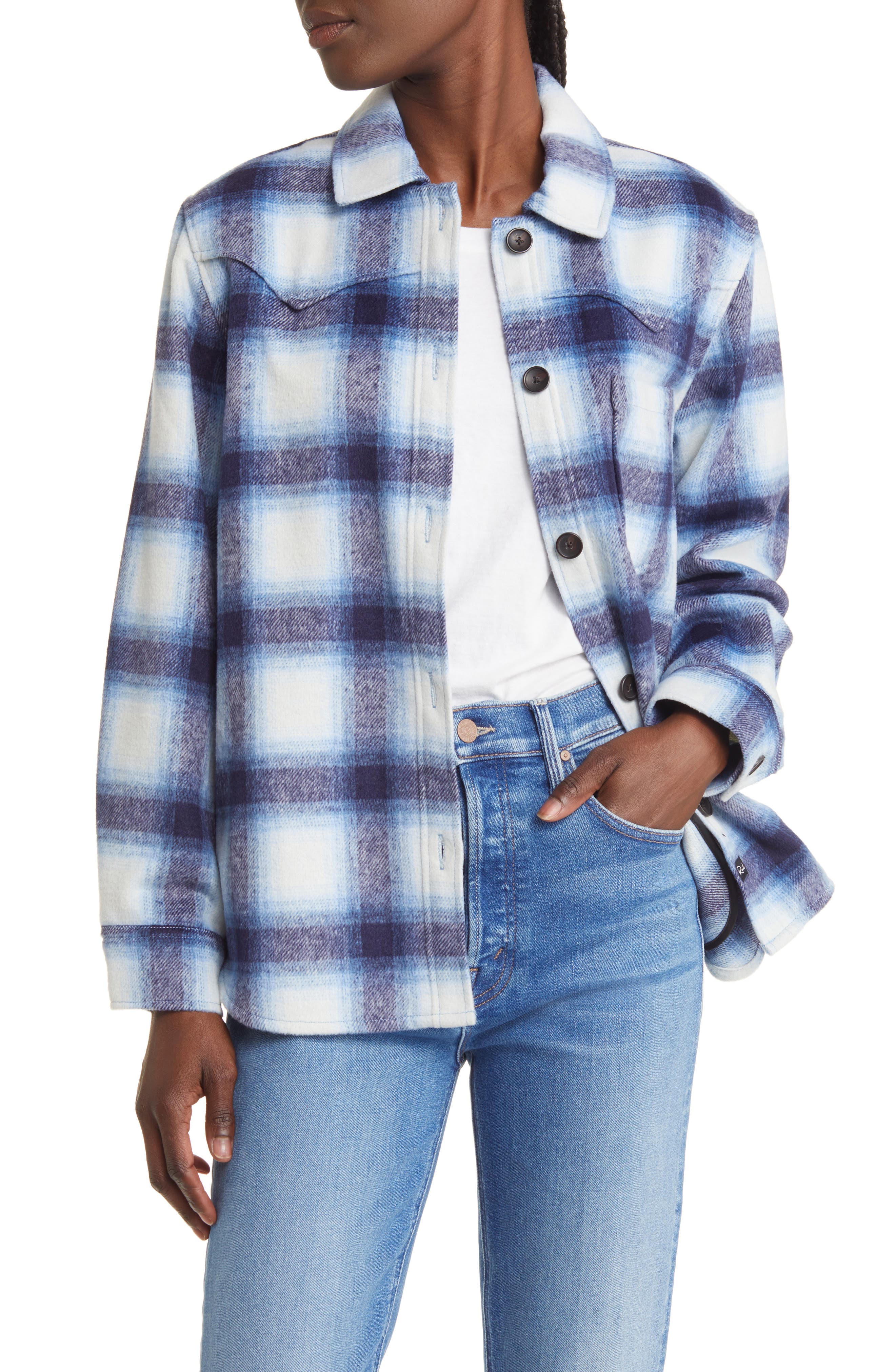 Rails Tripp Plaid Flannel Shirt Jacket