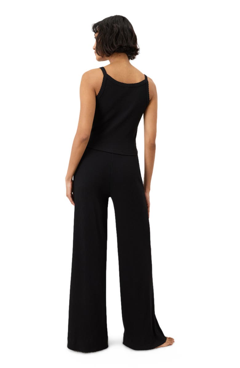 Pact Dream Rib Cami, Alternate, color, Black