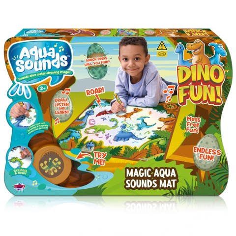Aqua Sounds Magic Mat Dinosaur Adventure Water Drawing, Ages 2+