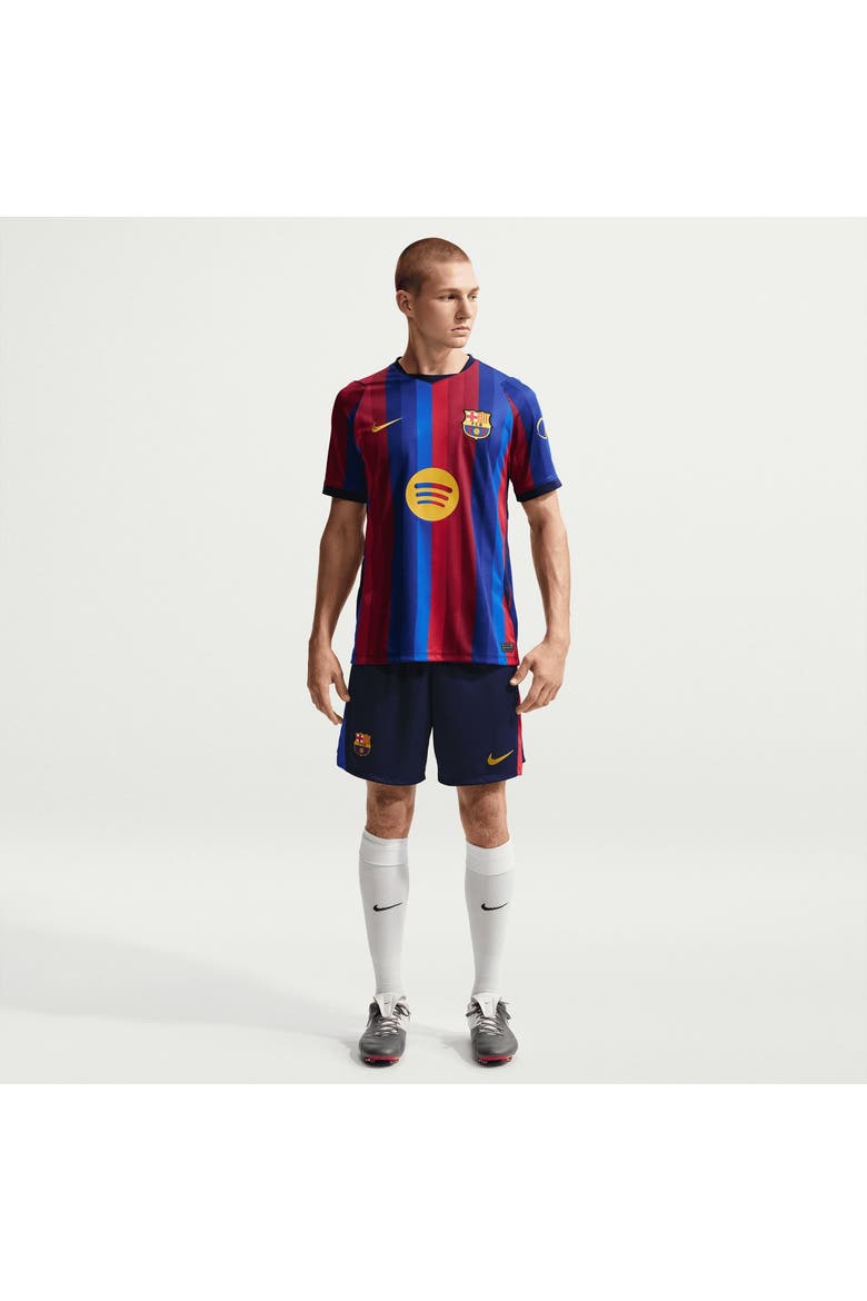 Men's Nike Blue Barcelona 2026/27 Home Stadium Replica Shorts, Alternate, color, Blue