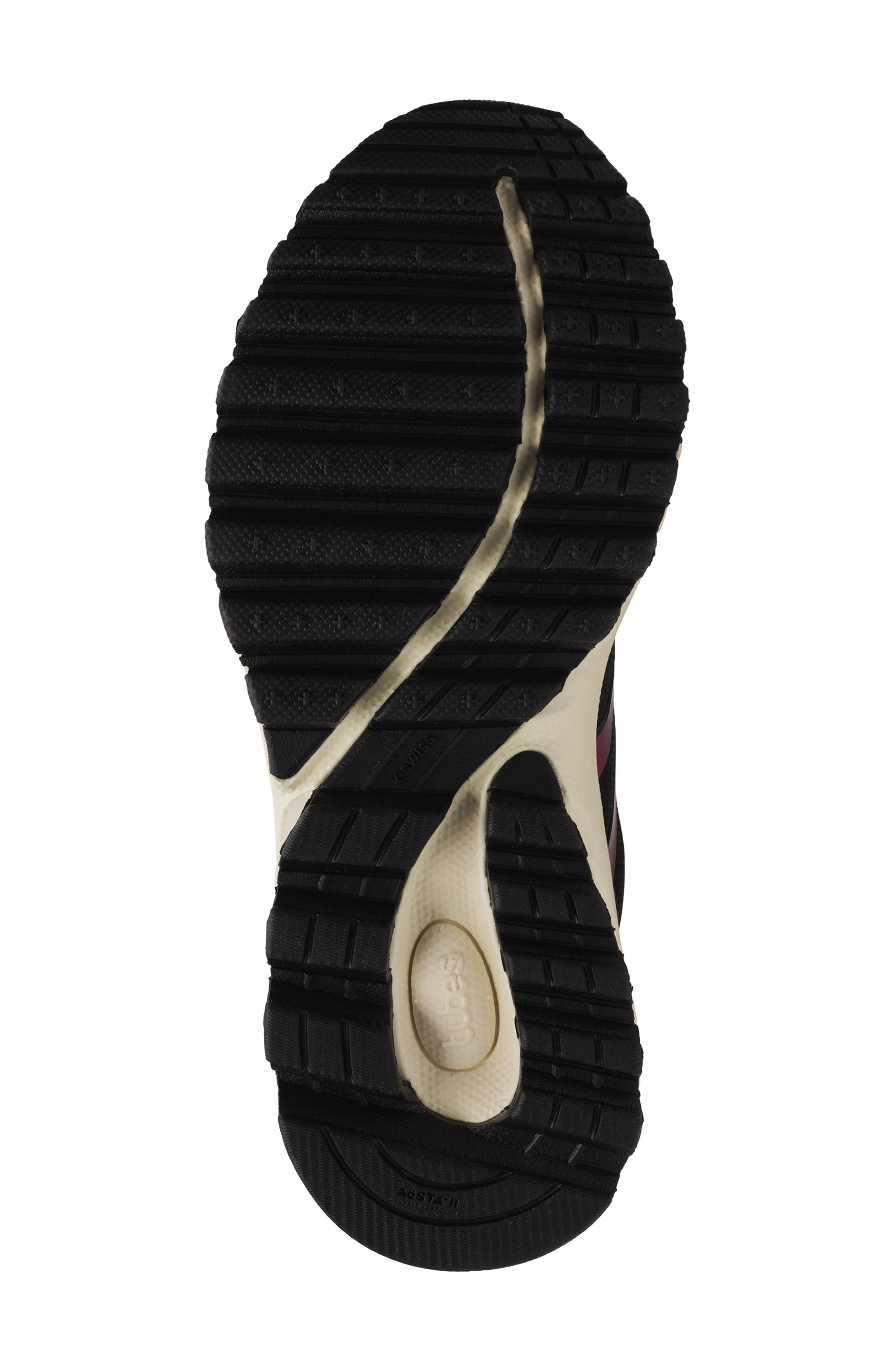 K-Swiss Tubes Scorch Athletic Sneaker, Alternate, color, Black/ Raspberry/ Egret