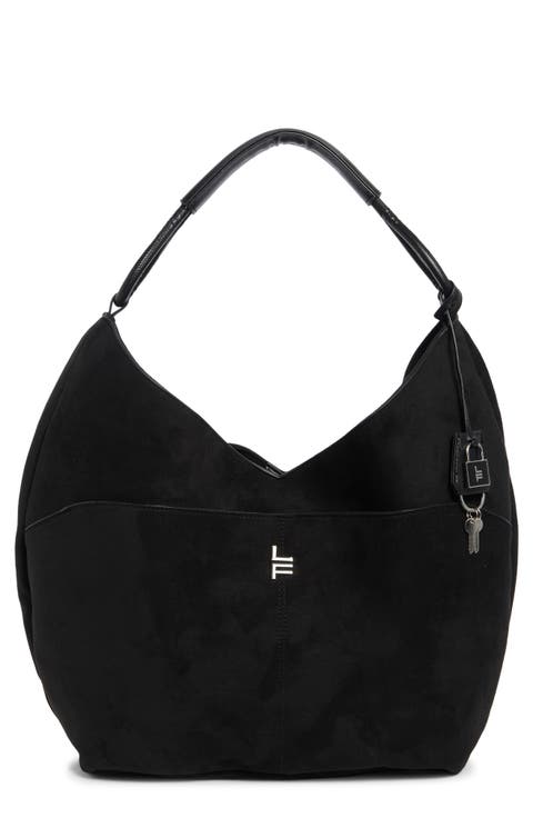 Large Origami Faux Suede Tote