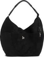 London Fog Large Origami Faux Suede Tote