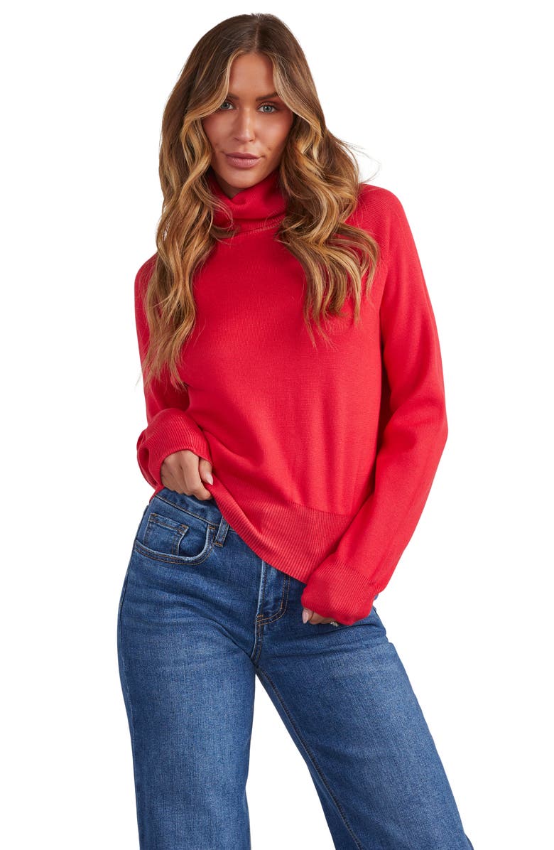 VICI Collection Pamire Turtleneck Sweater, Alternate, color,