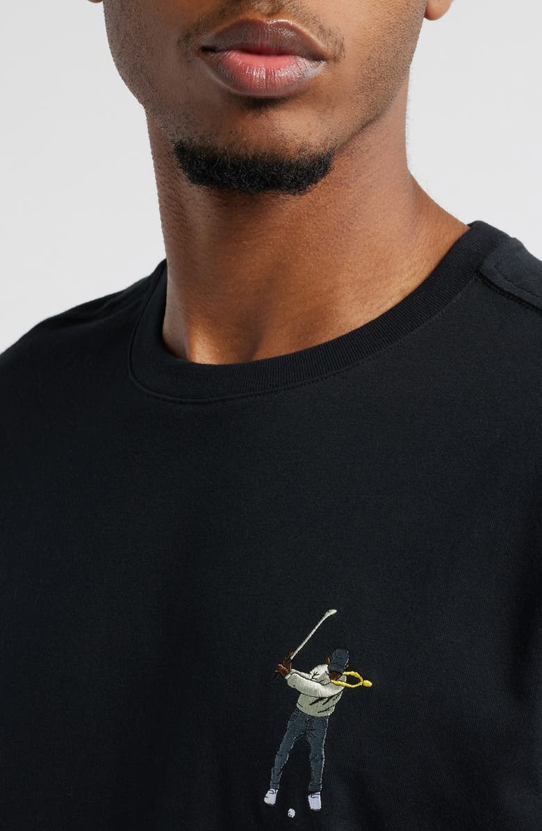 Eastside Golf Core Embroidered T-Shirt, Alternate, color, Black