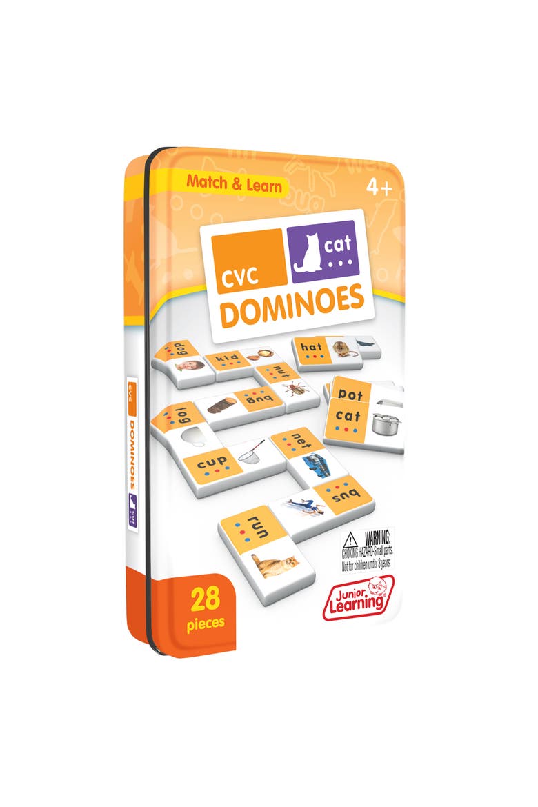 CVC Dominoes Language Arts, Main, color, Multicolored