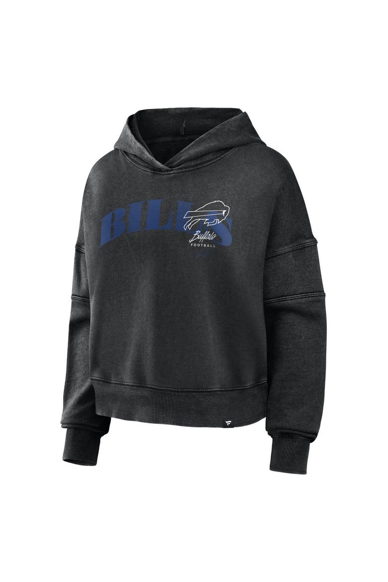 Women's Fanatics Black Buffalo Bills Counter Run Pullover Hoodie, Alternate, color, Black