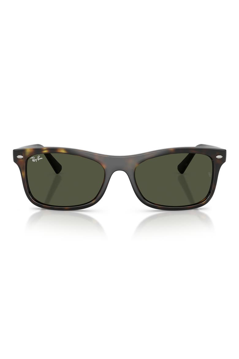 Square Sunglasses, Main, color, HAVANA / GREEN