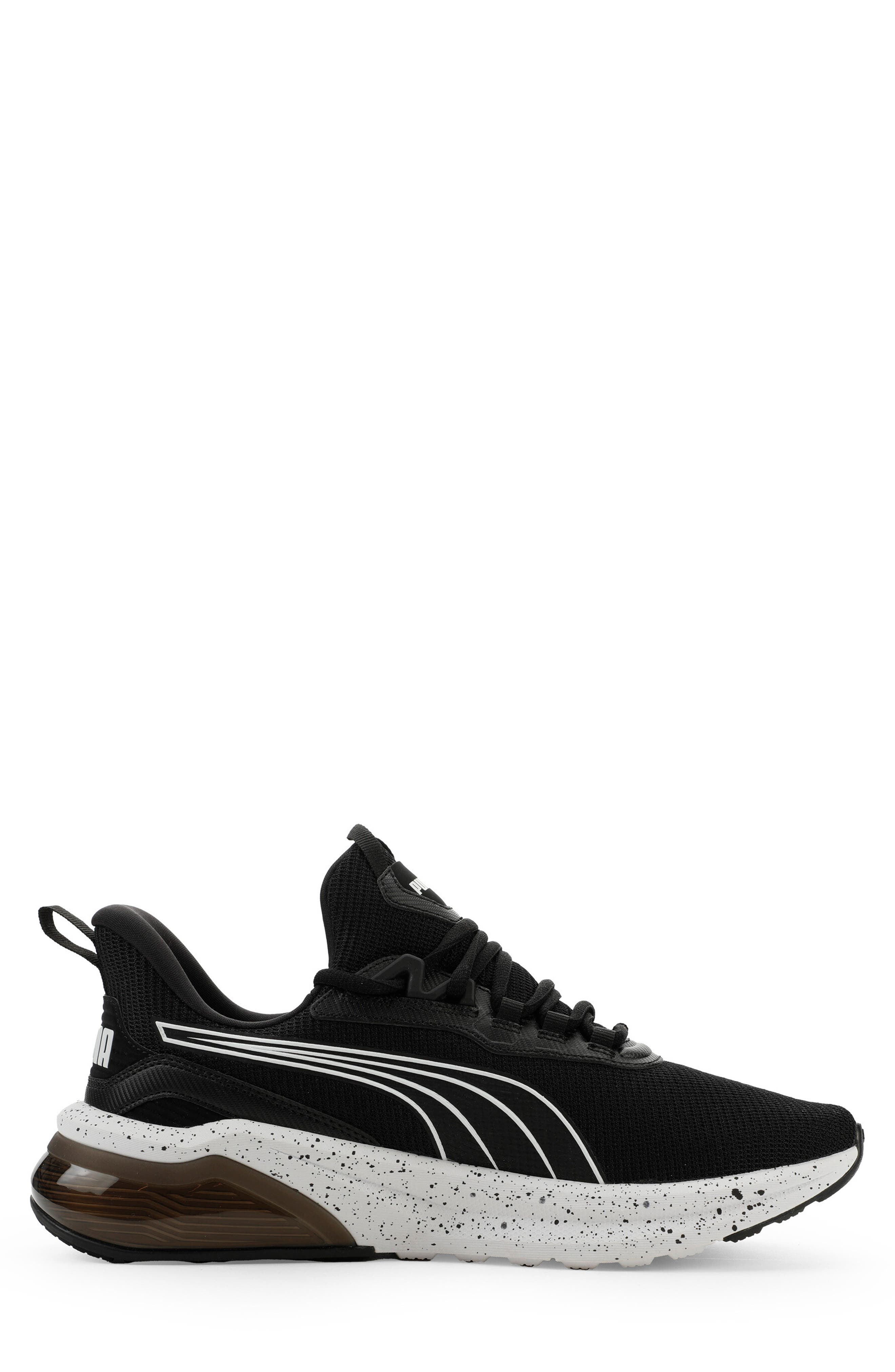 PUMA Seeker Speckle Sneaker, Alternate, color, Puma Black/ Puma White