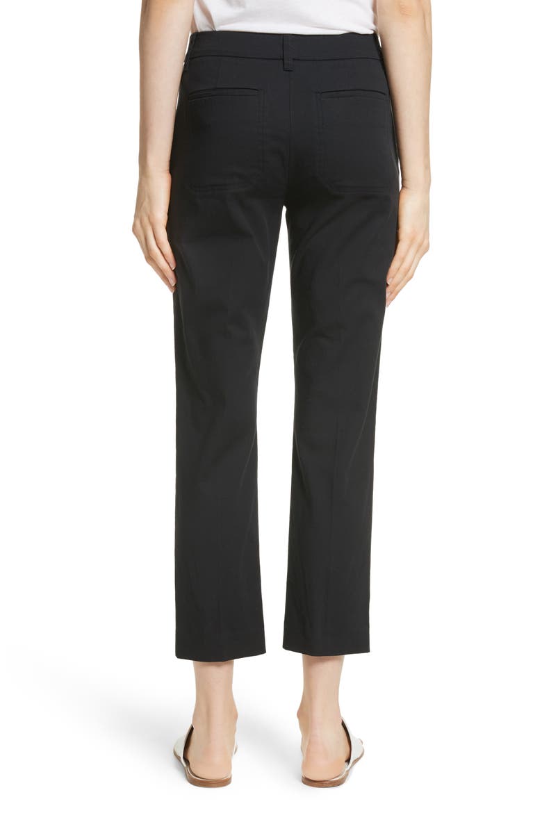 Coin Pocket Chino Pants, Alternate, color, BLACK