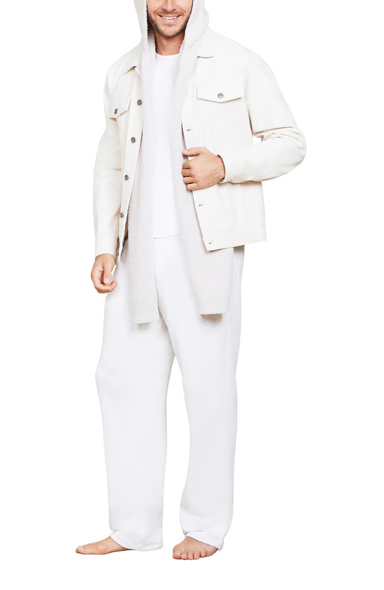 Barefoot Dreams<sup>®</sup> CozyChic<sup>®</sup> Hooded Scarf, Alternate, color, Pearl