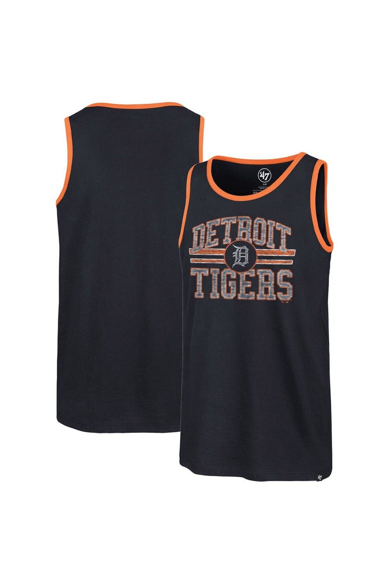 Men's '47 Navy Detroit Tigers Winger Franklin Tank Top, Main, color, Navy