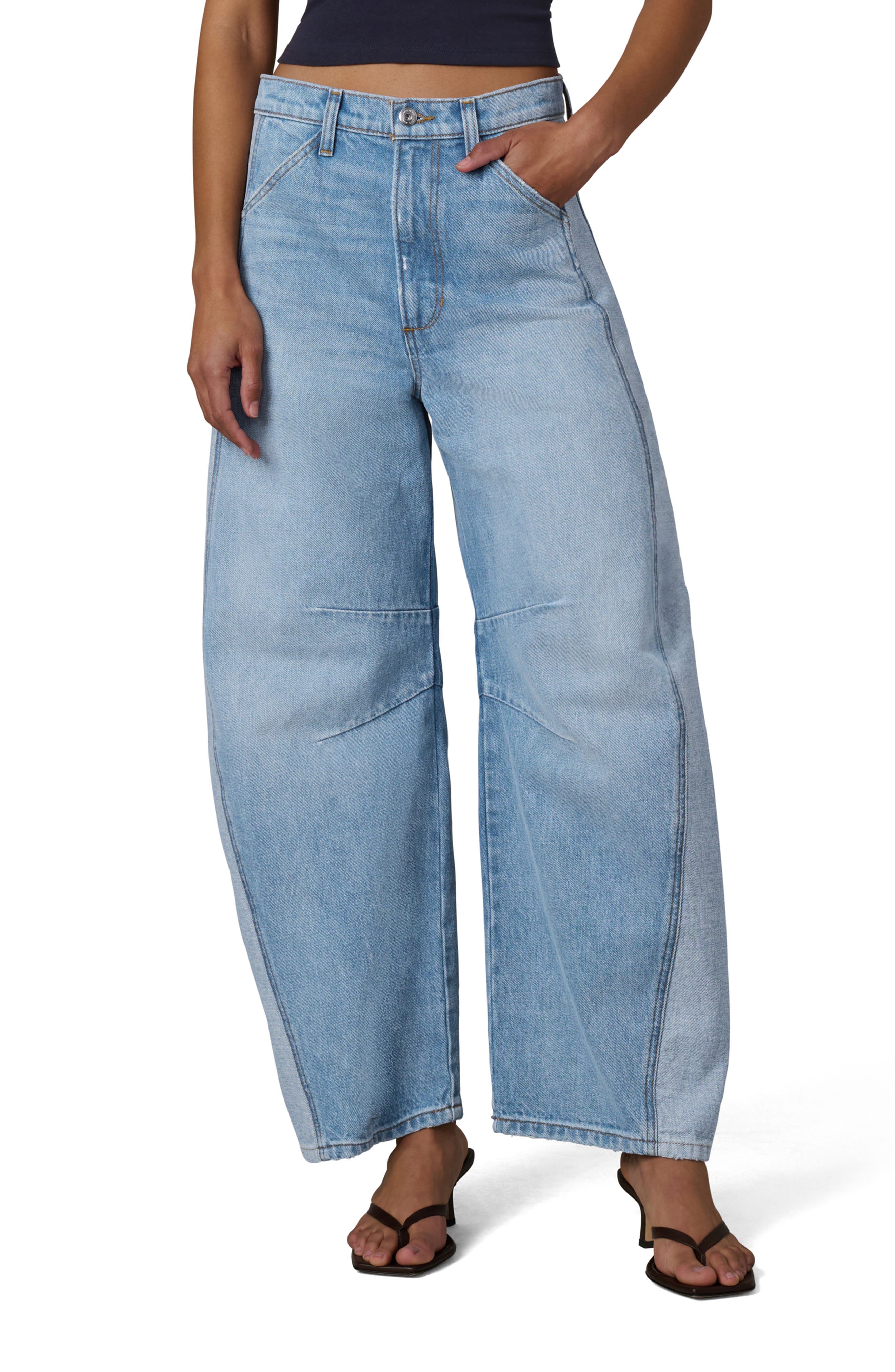 The Bowie High Waist Wide Leg Jeans