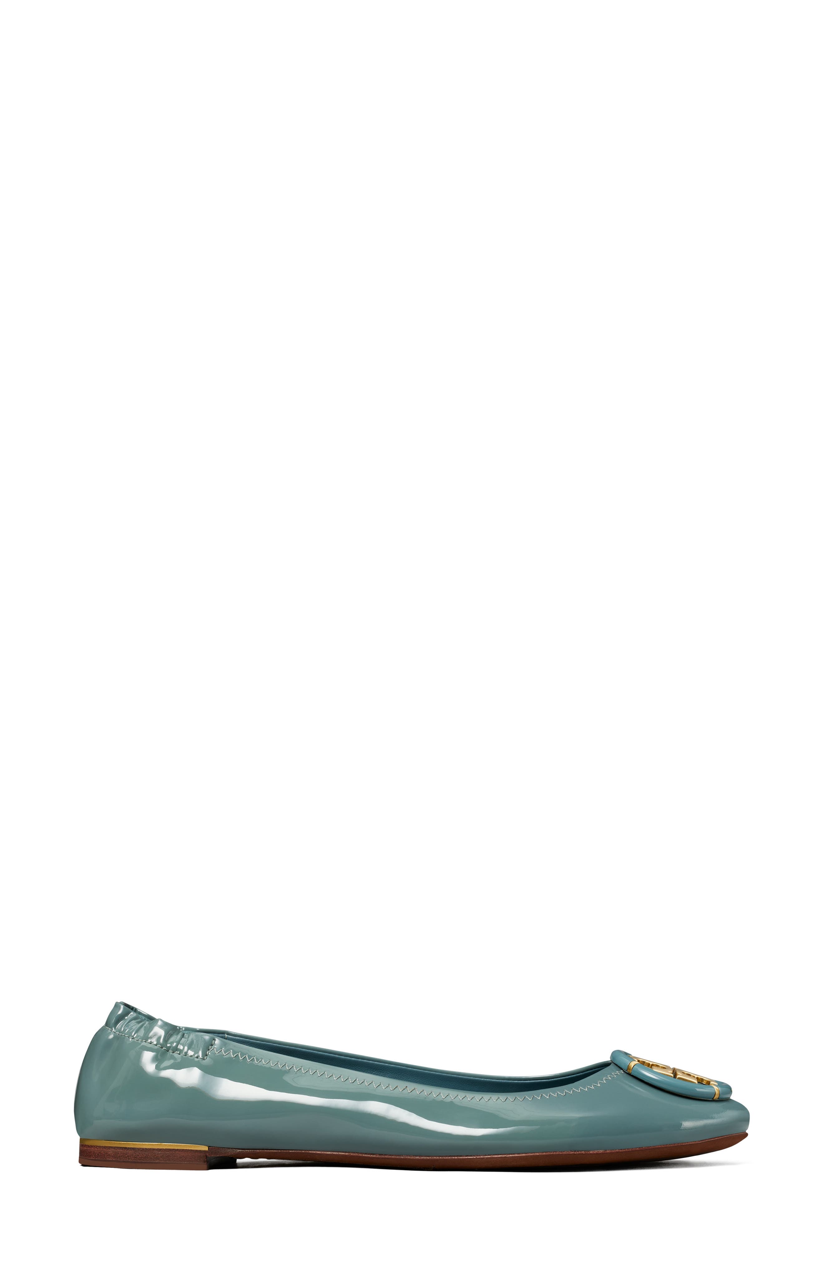 Multi Logo Ballet Flat, Alternate, color, NEW ARCTIC