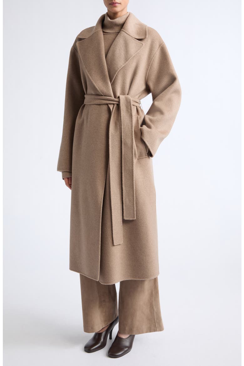 Shawl Collar Coat, Alternate, color, CLAY