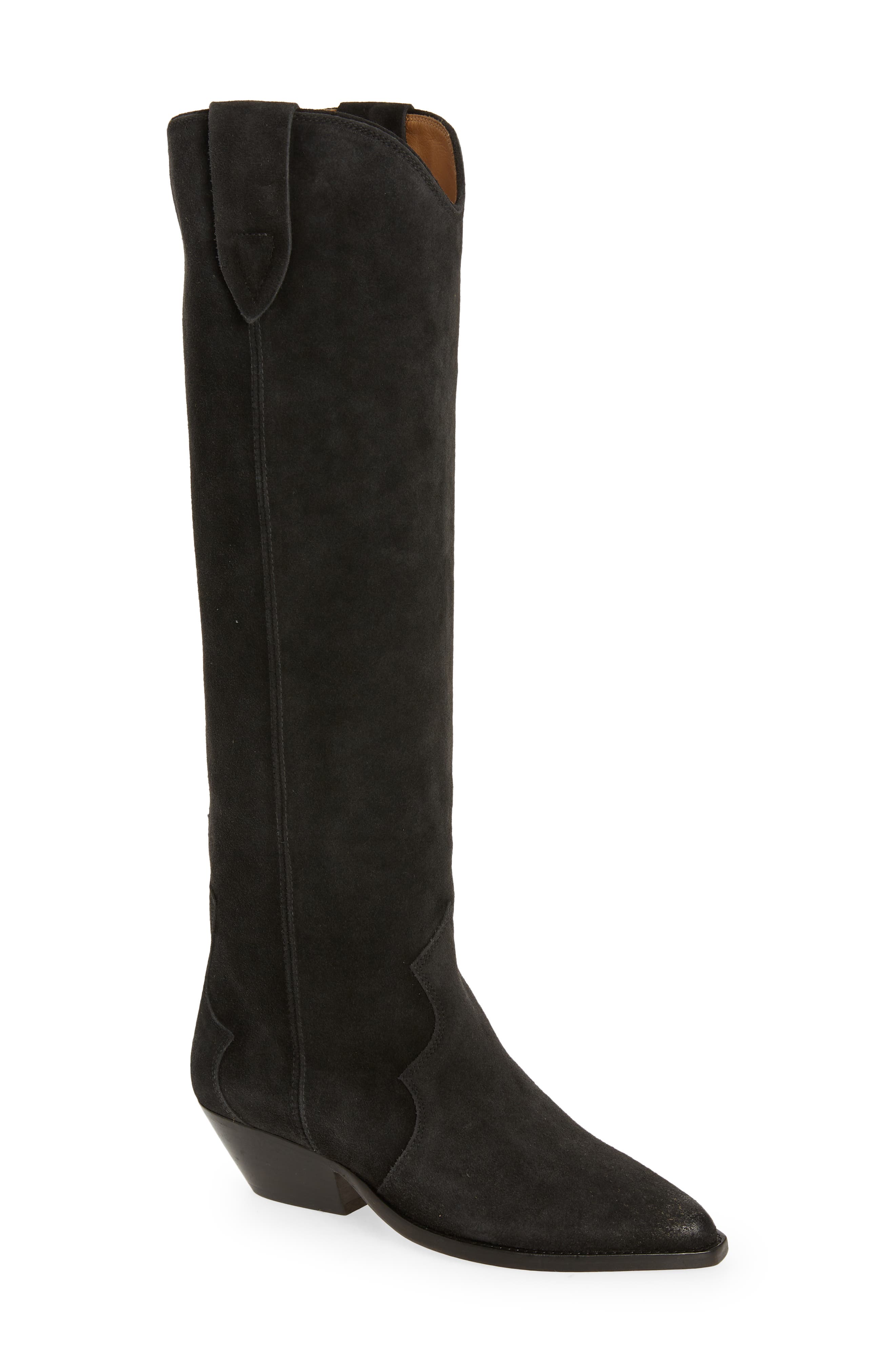 Isabel Marant Denvee Tall Western Boot, Main, color, 