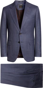 ZEGNA Plaid Centoventimila Wool Suit