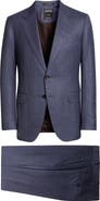 ZEGNA Plaid Centoventimila Wool Suit